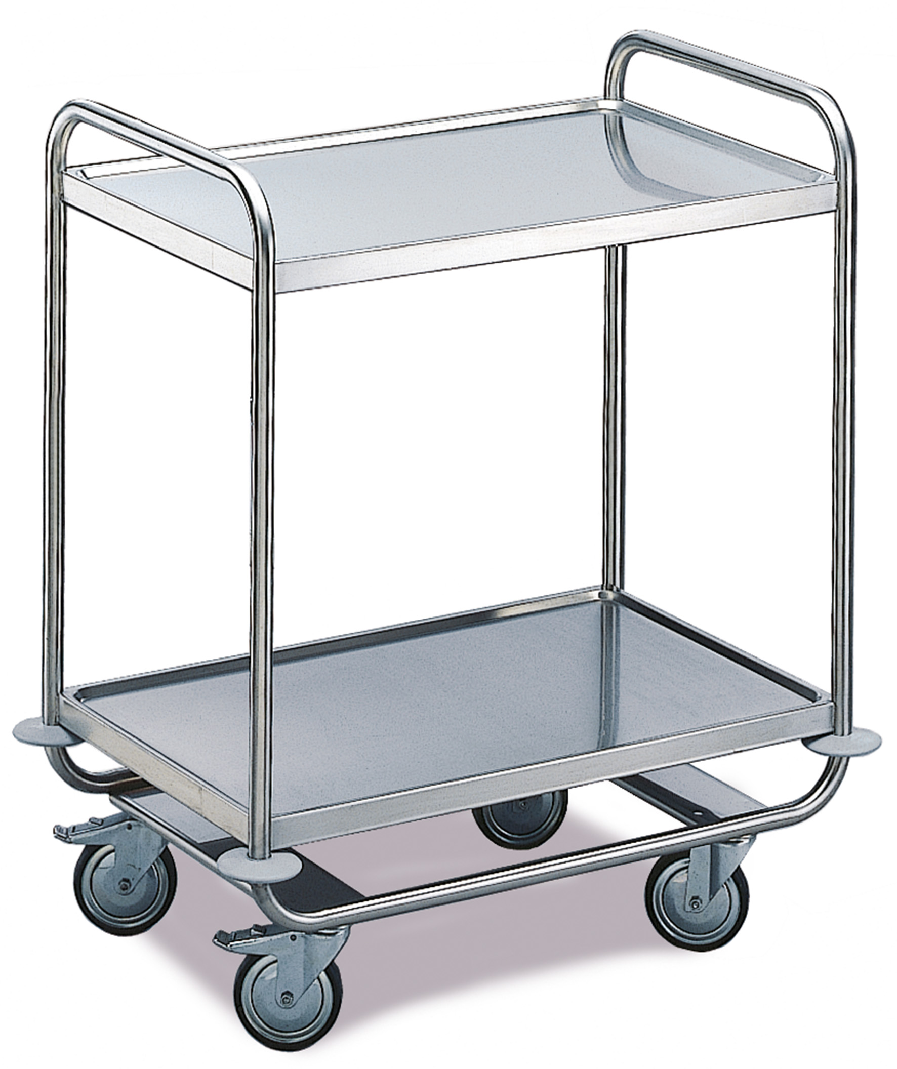 Tischwagen 2 Etagen - Schwere Ausführung